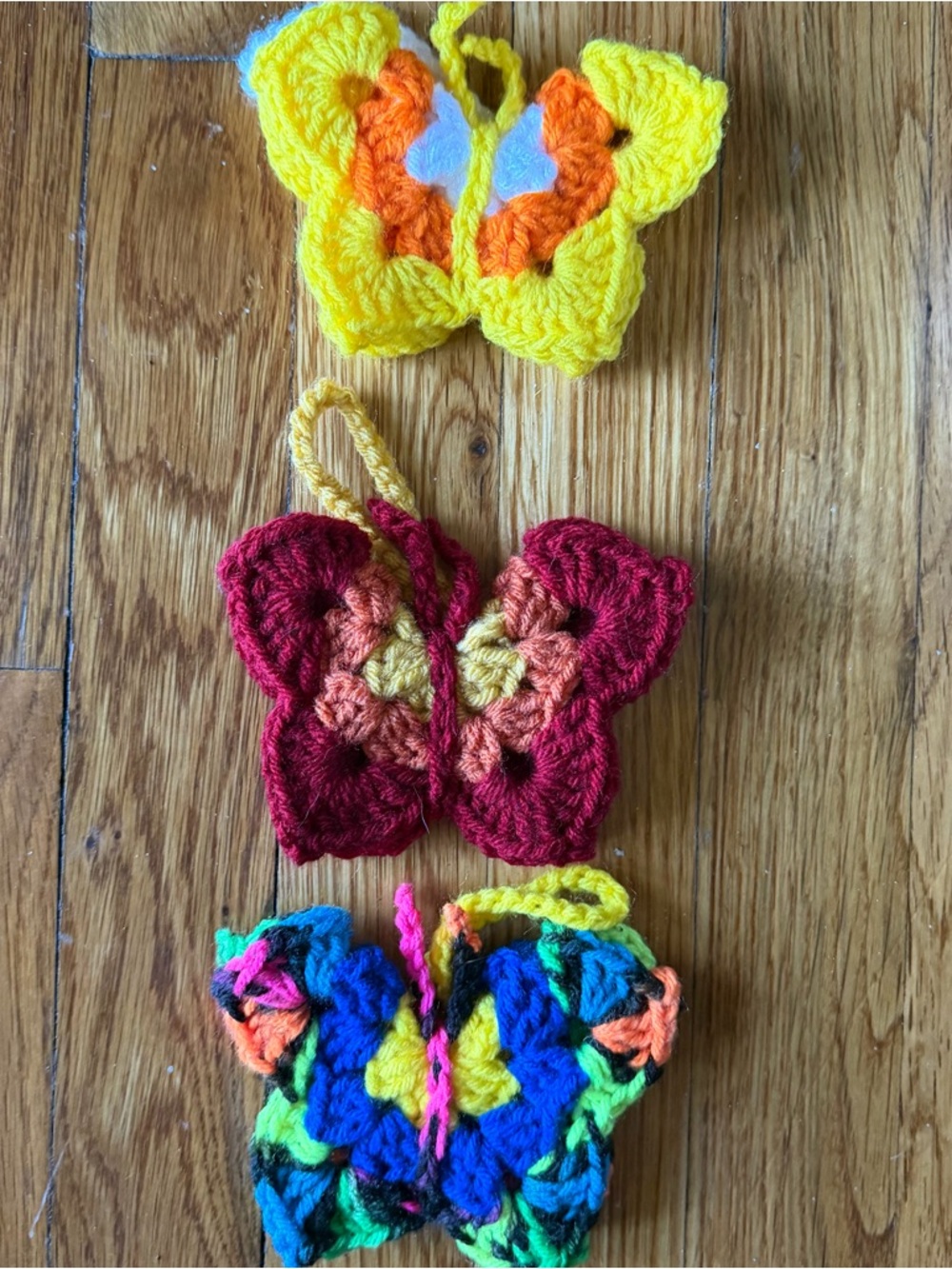 Handmade Crocheted Butterfly - Picture 4 of 4